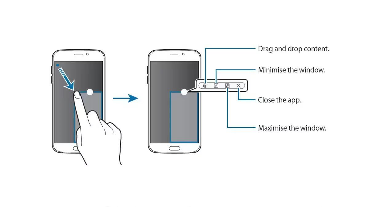 Galaxy S6 - Pop-up View Options