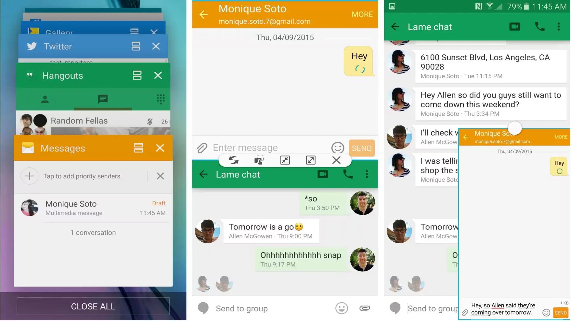 How To Use Multi Window, Split Screen and Pop-up View In Samsung Galaxy S6