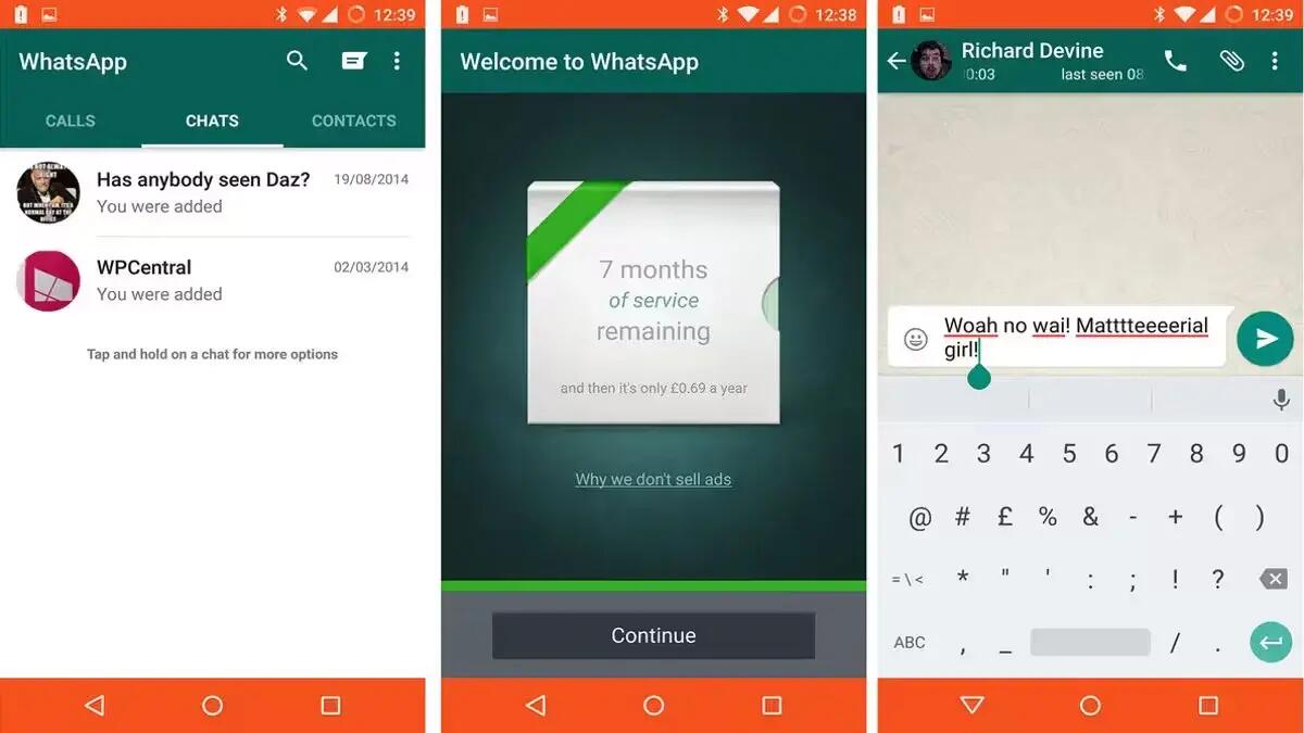 New Update To WhatsApp Brings Google’s Material Design