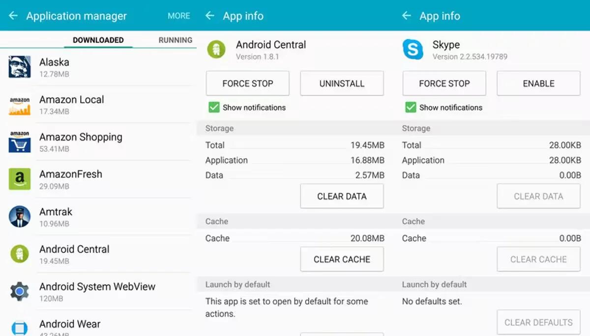 Application Manager - Galaxy S6 / S6 Edge