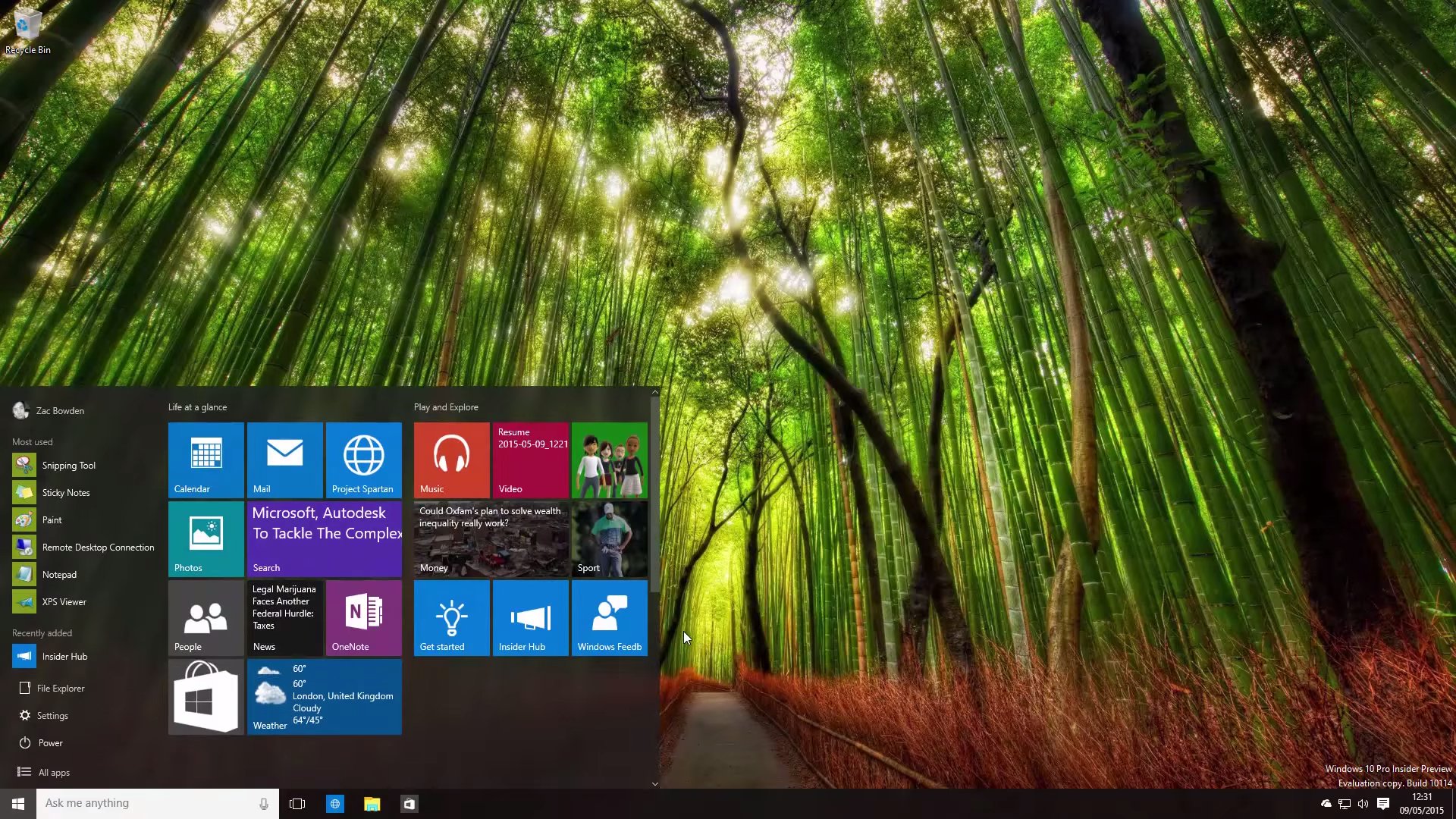 Windows 10 - Build 10114