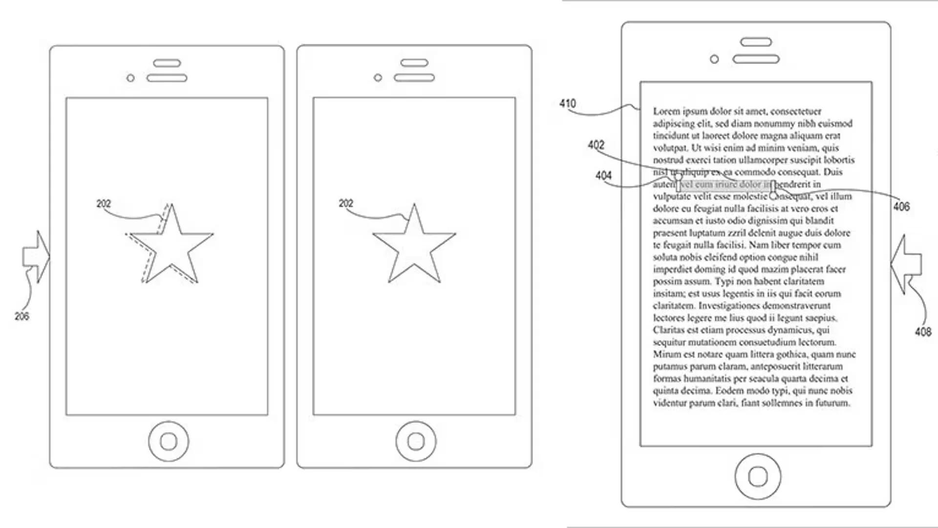 Apple Patents Natural Tap Based Gesture Input For Selecting Text And Moving On-Screen Objects
