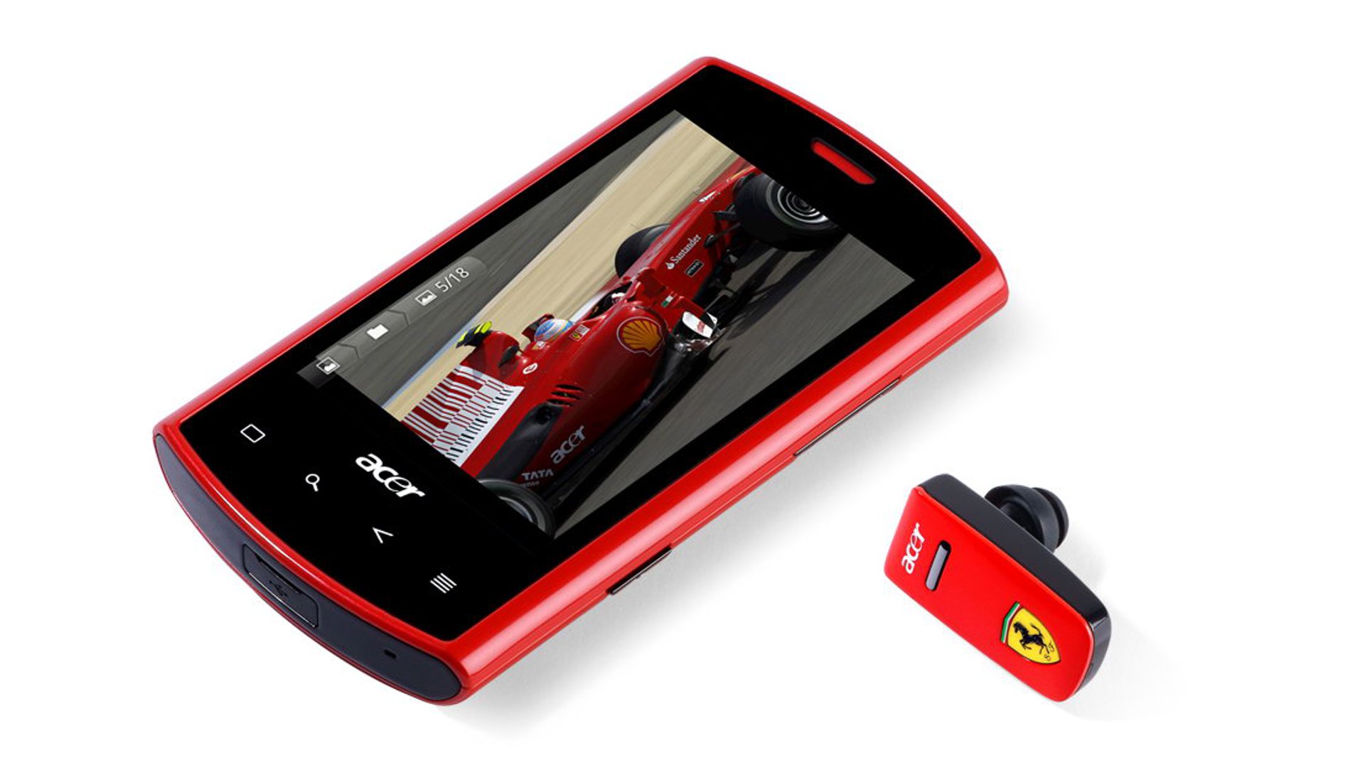 Acer liquid E - Ferrari Special Edition
