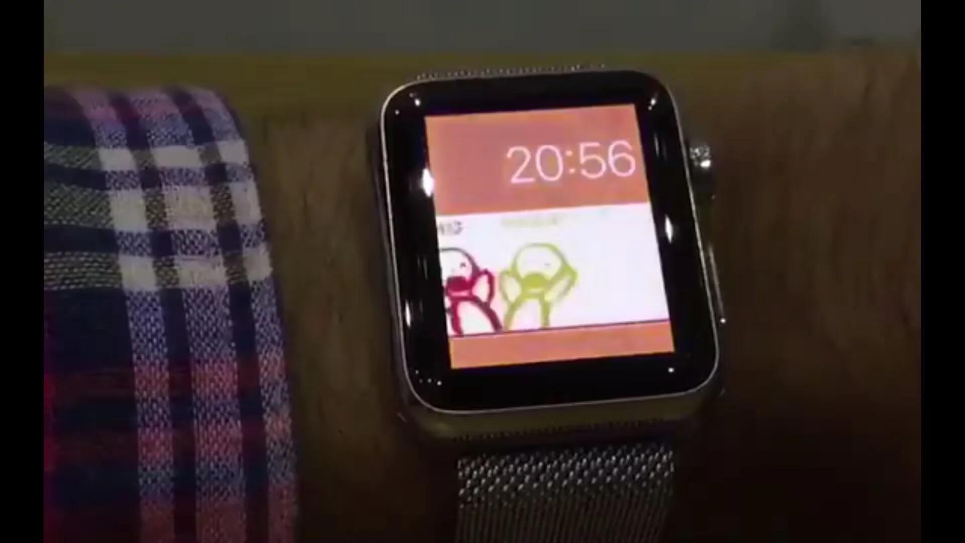 Apple Watch Hacked To Run Custom Watch Faces