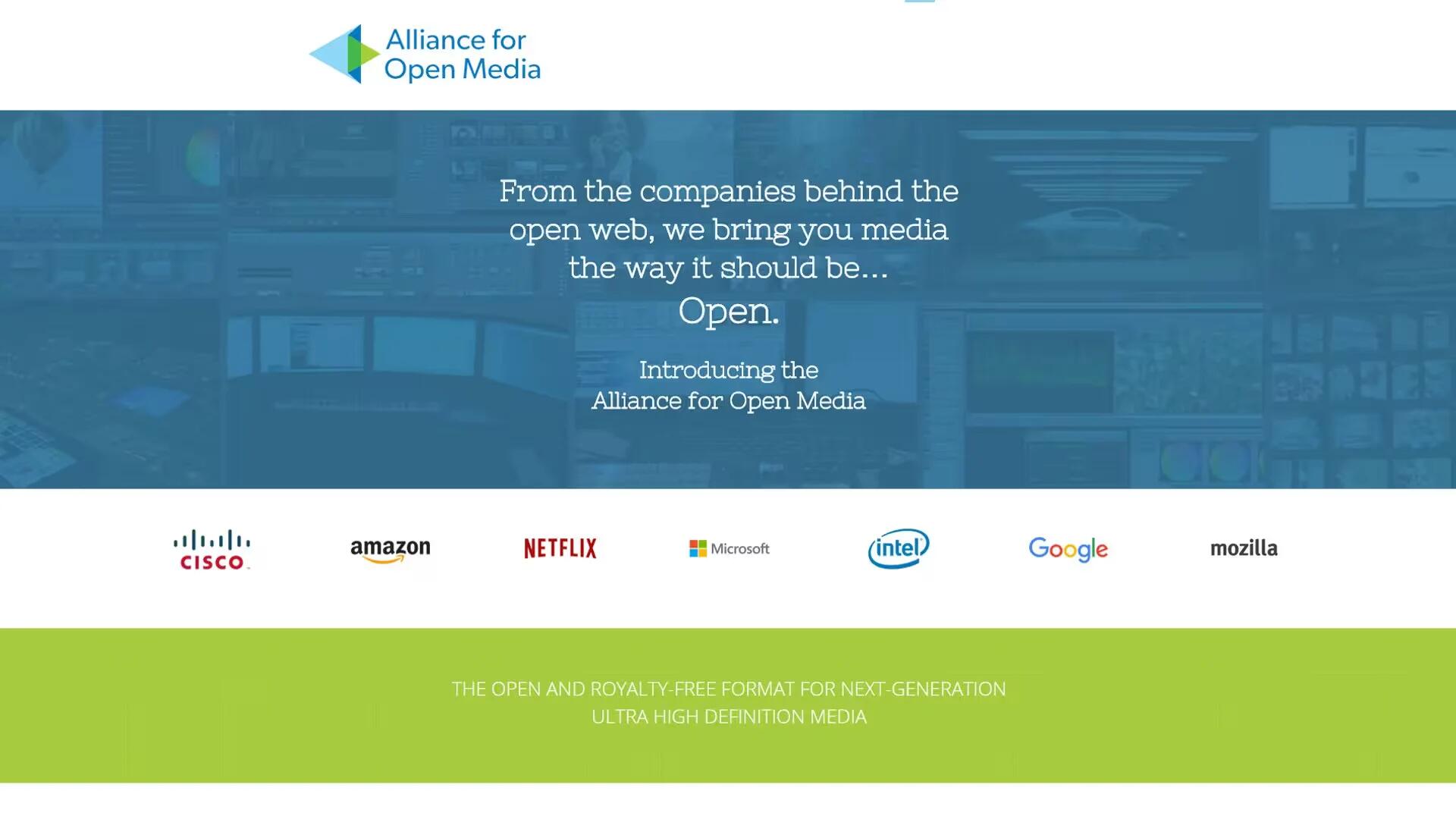 Microsoft, Google, Netflix, Amazon, Mozilla And Others Team Up To Create Next-Gen Free Video Format