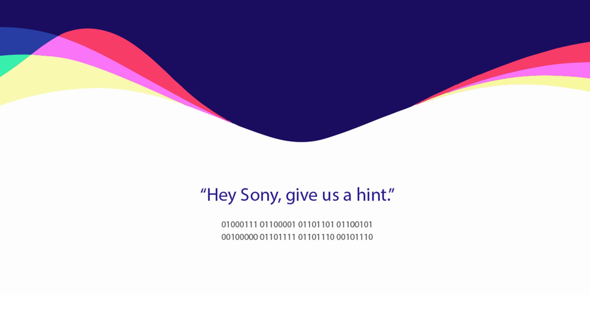 Hey Sony - Spoof