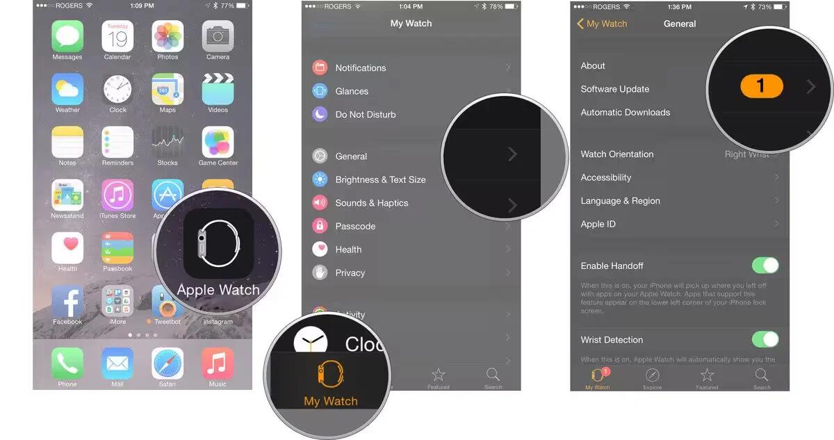 How To Update Apple Watch Software - Step 1