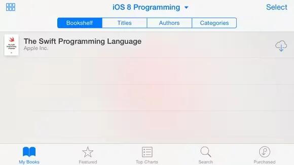 iBooks iOS - Collections