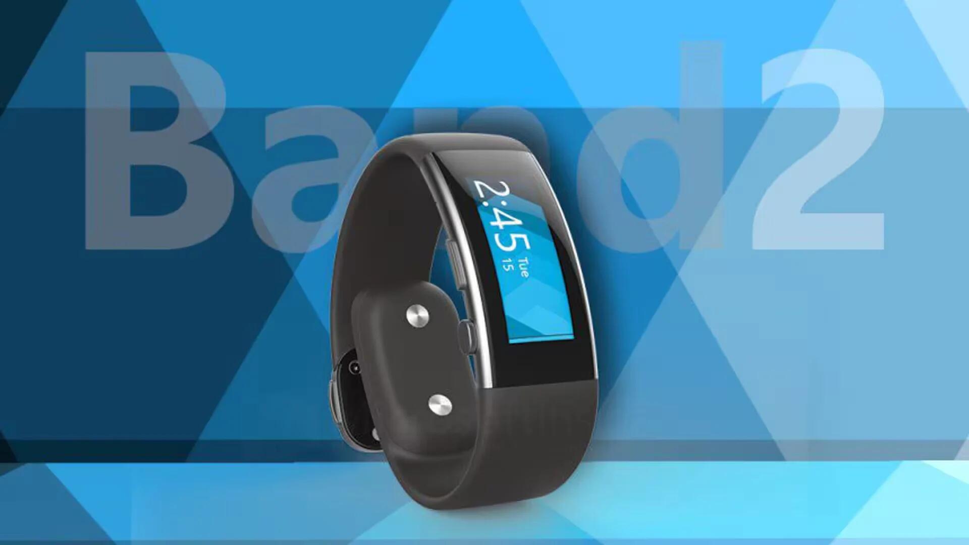 Microsoft Band 2 Leaked Renders Shows Curved Design And Metallic Finish