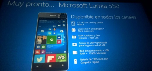 Microsoft Internal Presentation Of Lumia 550