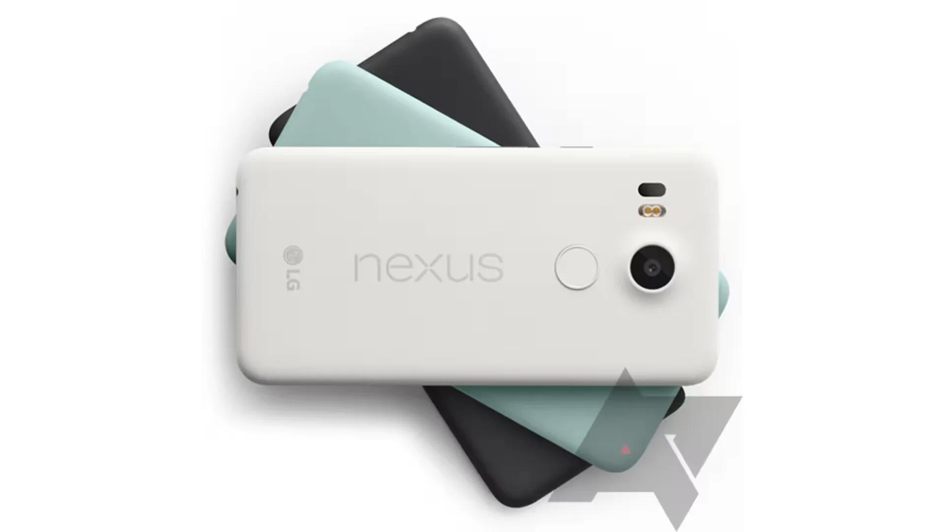 Leaked Press Renders Of Google Nexus 5X Reveals Possible Color Options