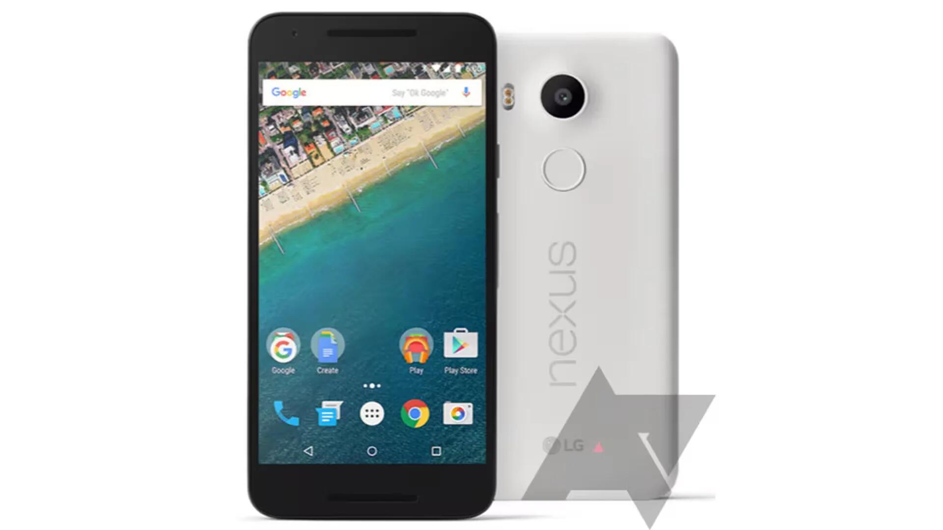 Google LG Nexus 5X - Press Render