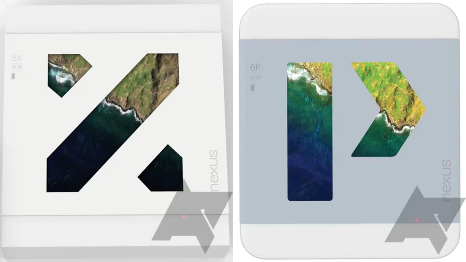Google Nexus 5X And Nexus 6P Packaging Leaked
