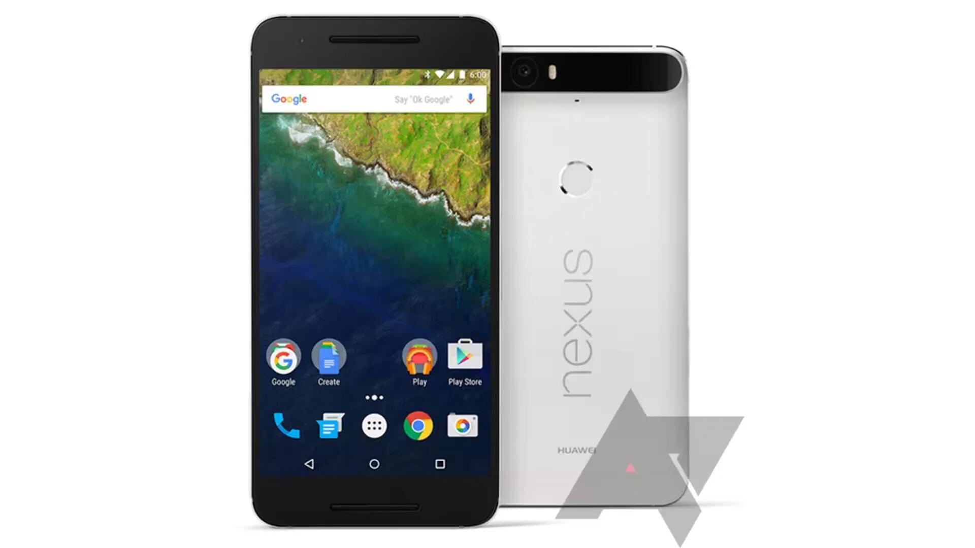 Google Huawei Nexus 6P - Press Render