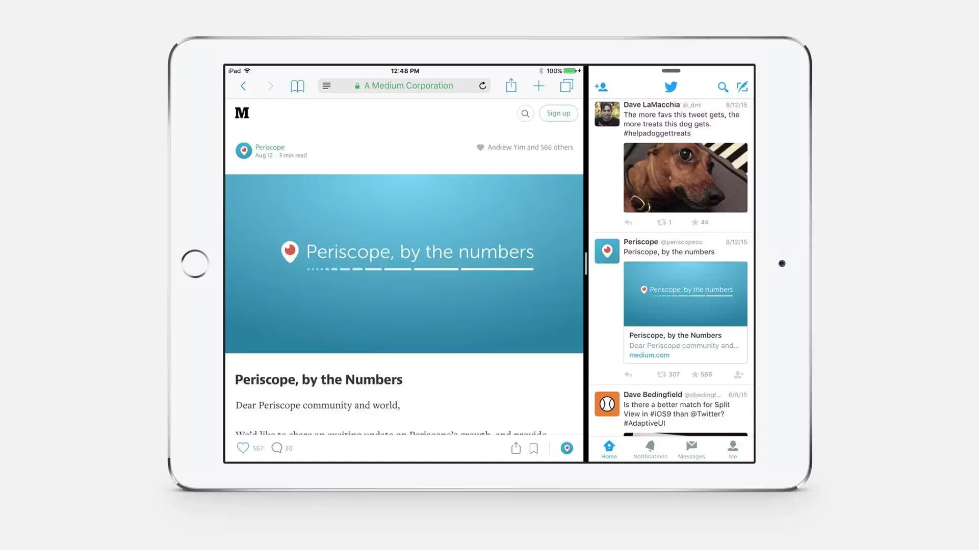Twitter - Responsive UI For iOS