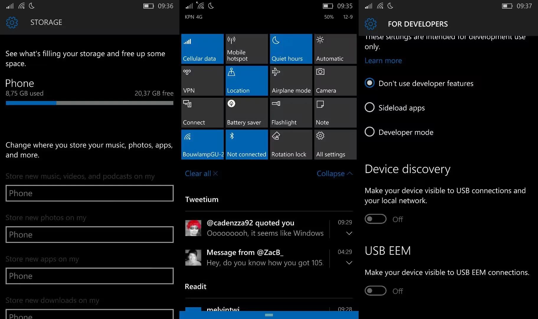 Windows 10 Mobile - Build 10536