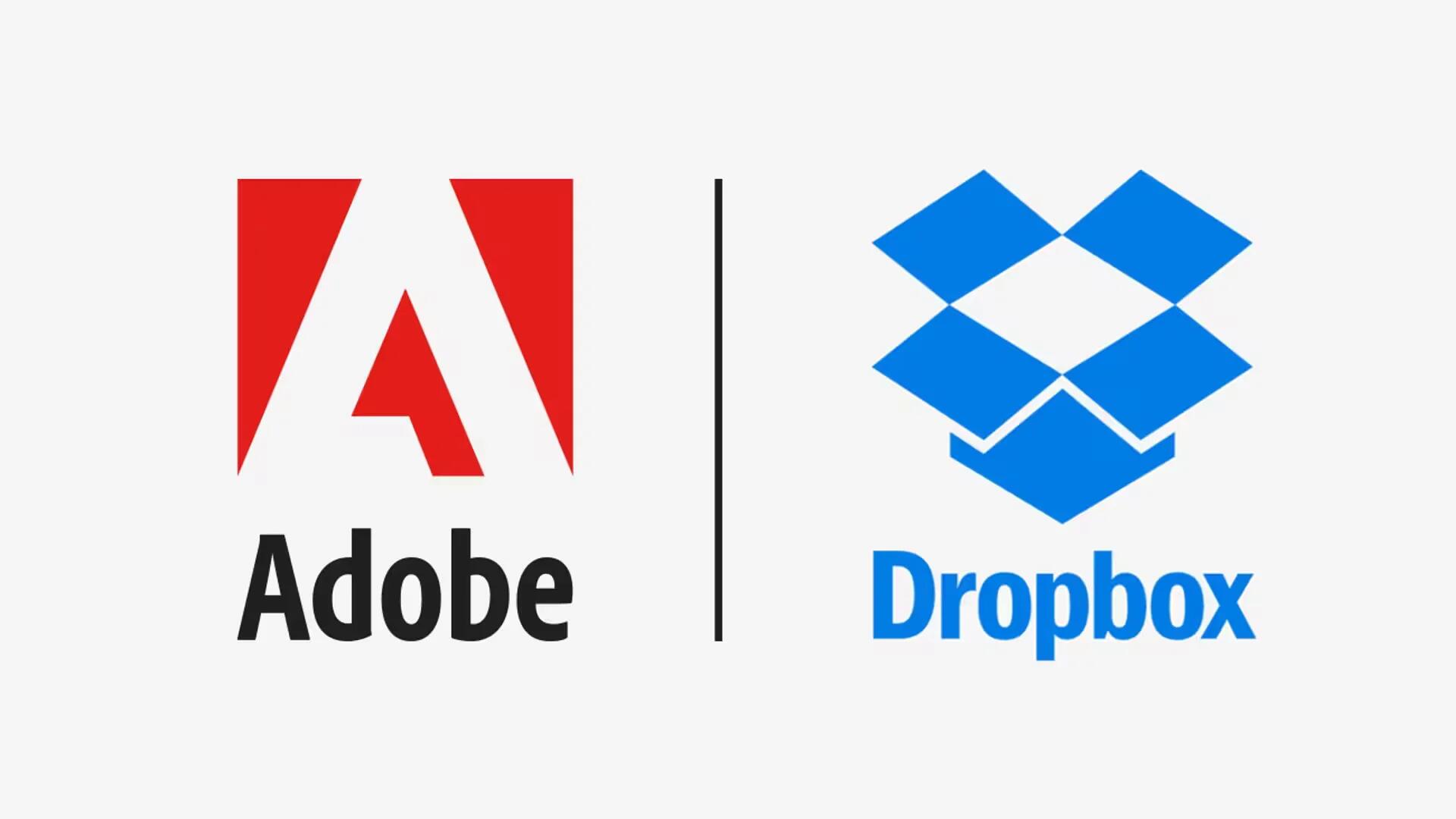 Adobe And Dropbox Partnership Allows Users To Edit PDF From The Cloud