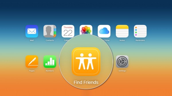 iCloud - Find My Friends