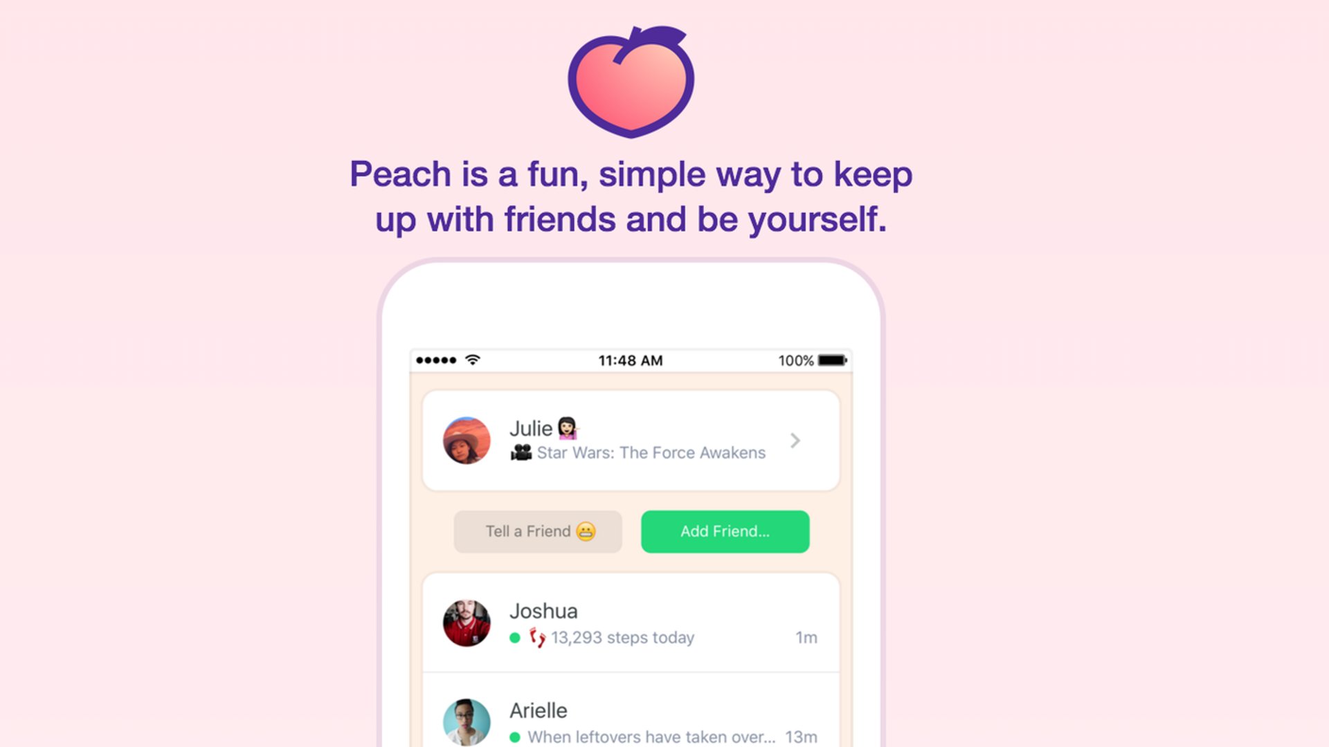 Peach - Social Networking / Messaging App