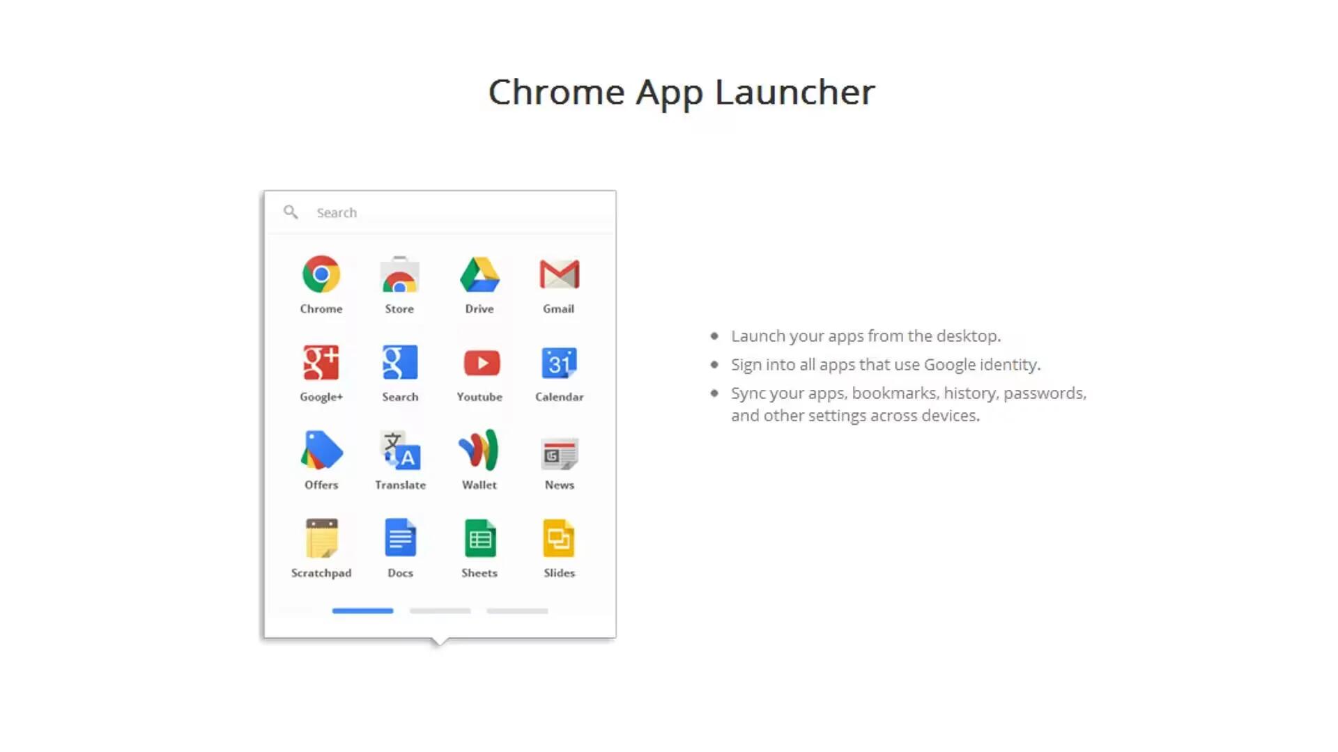 Chrome App Launcher