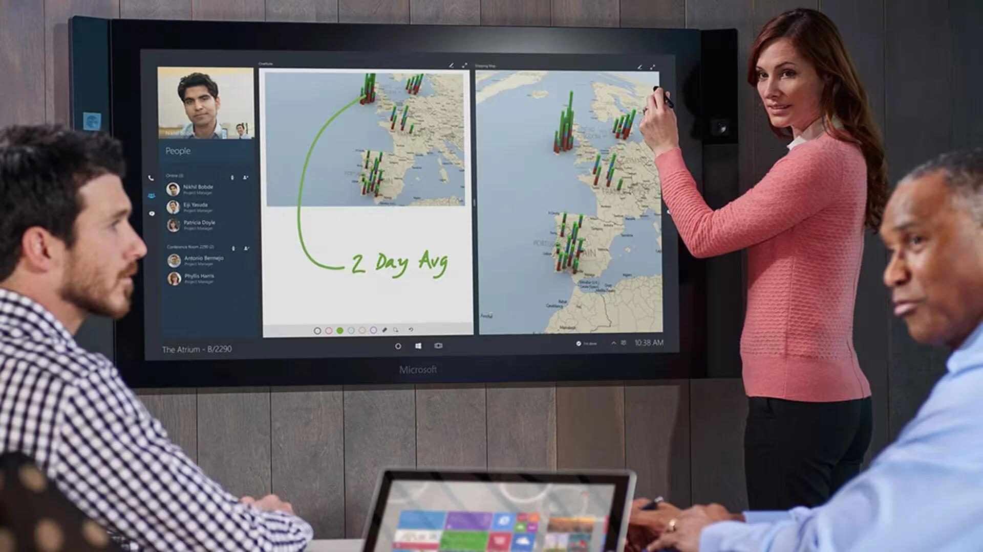 Microsoft Starts Shipping Its Expensive Surface Hub To Business Customers