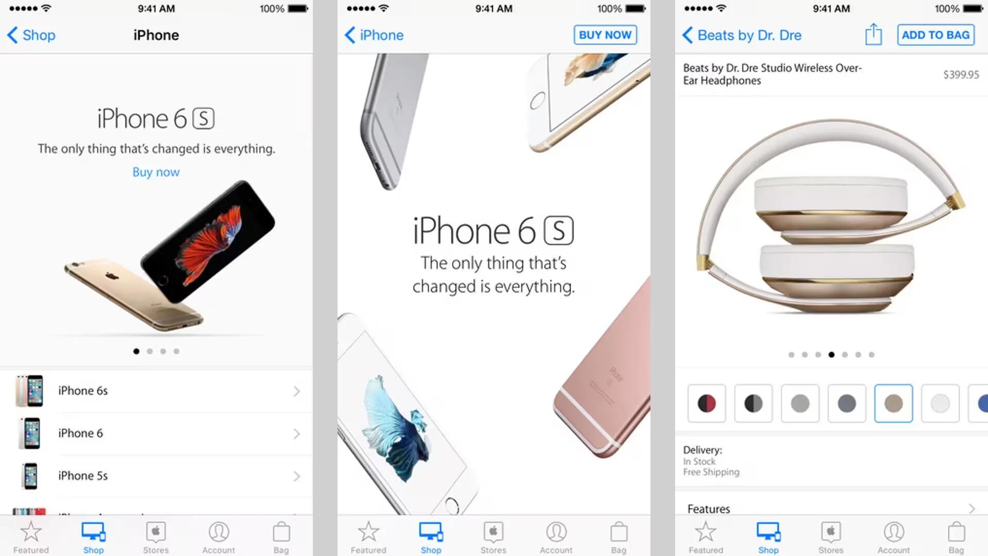 Apple Store For iOS Update Brings Peek And Pop Support