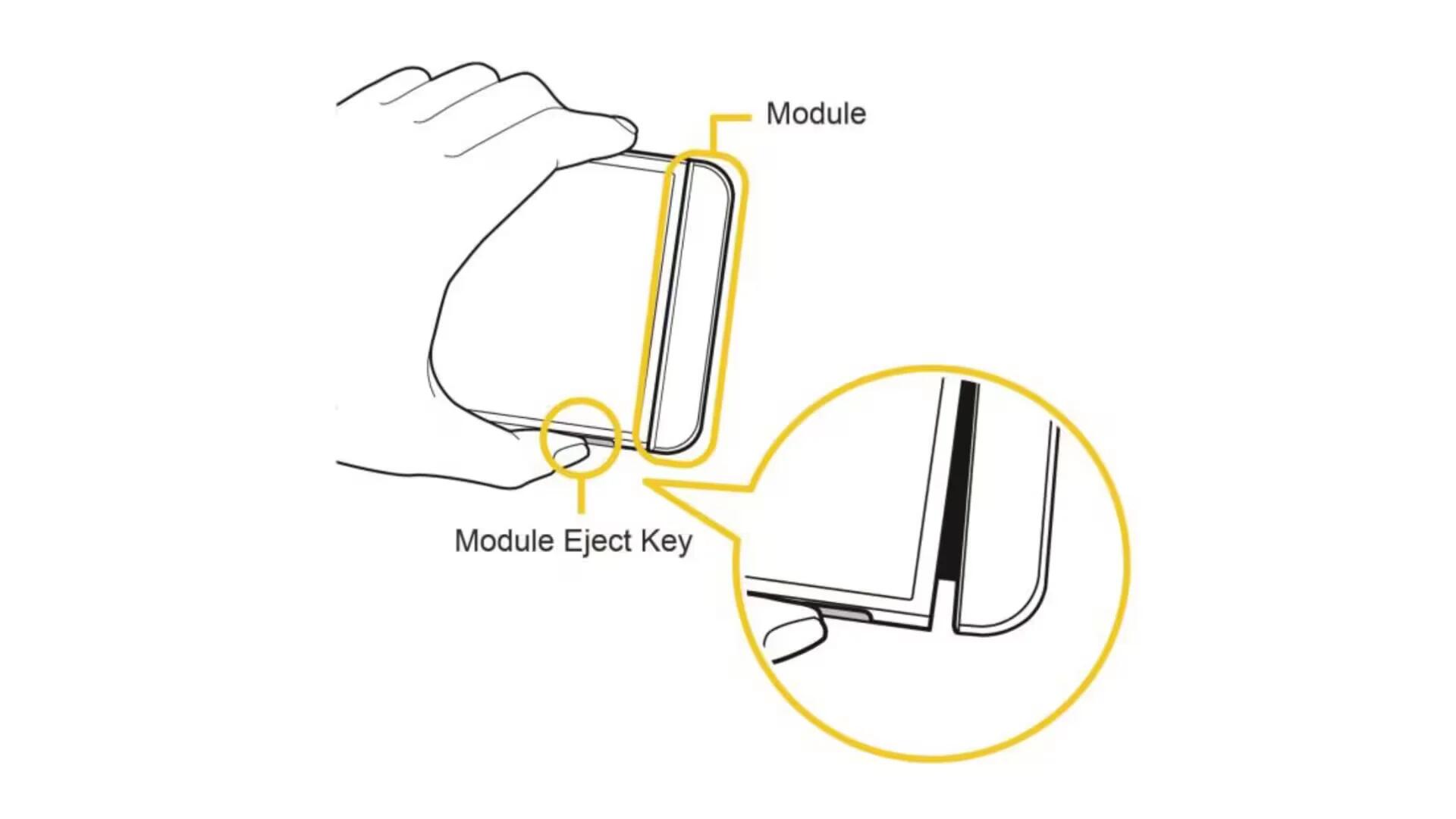 LG G5 - Removing Battery Module