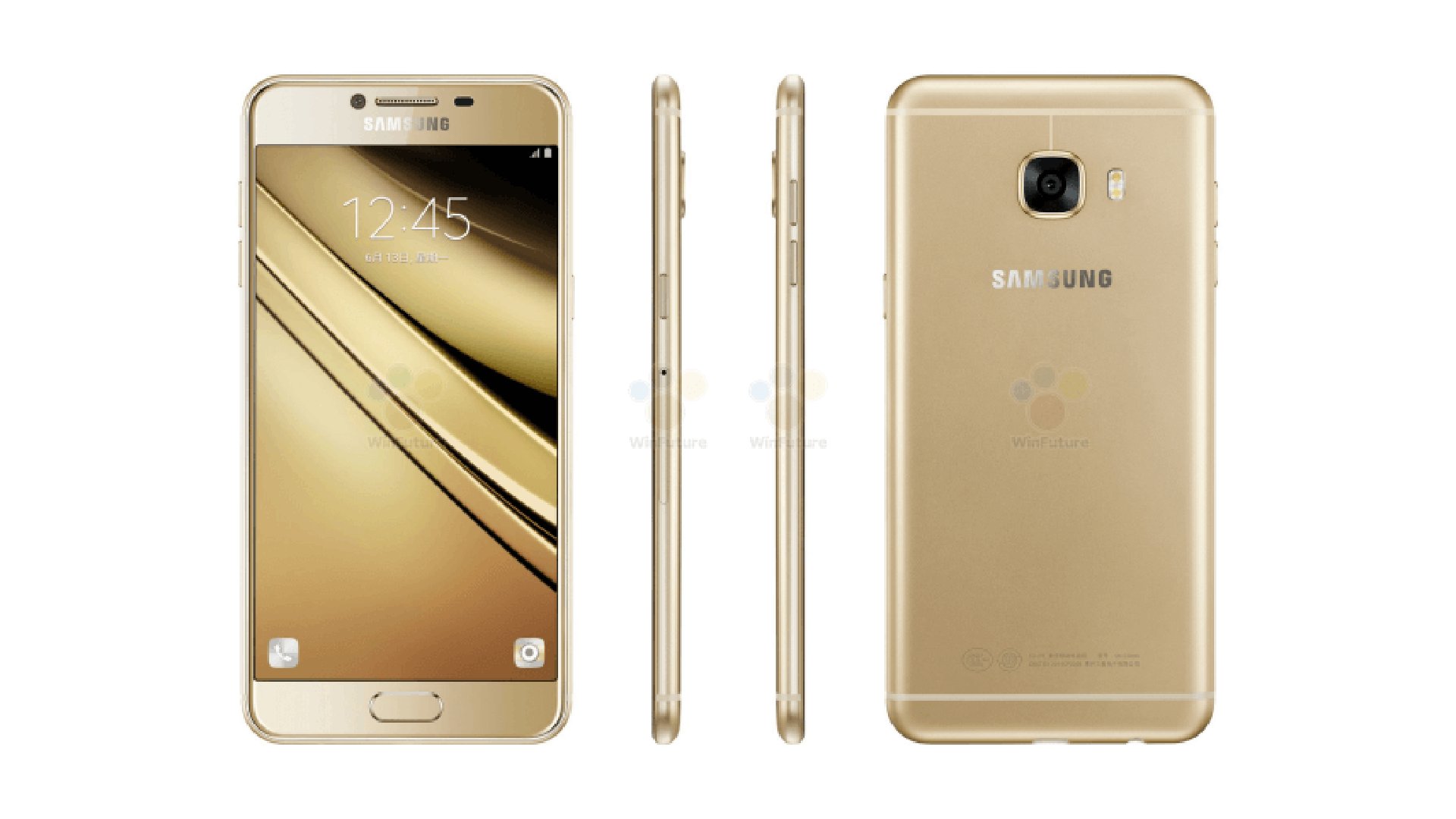 Samsung Galaxy C5 - Press Render