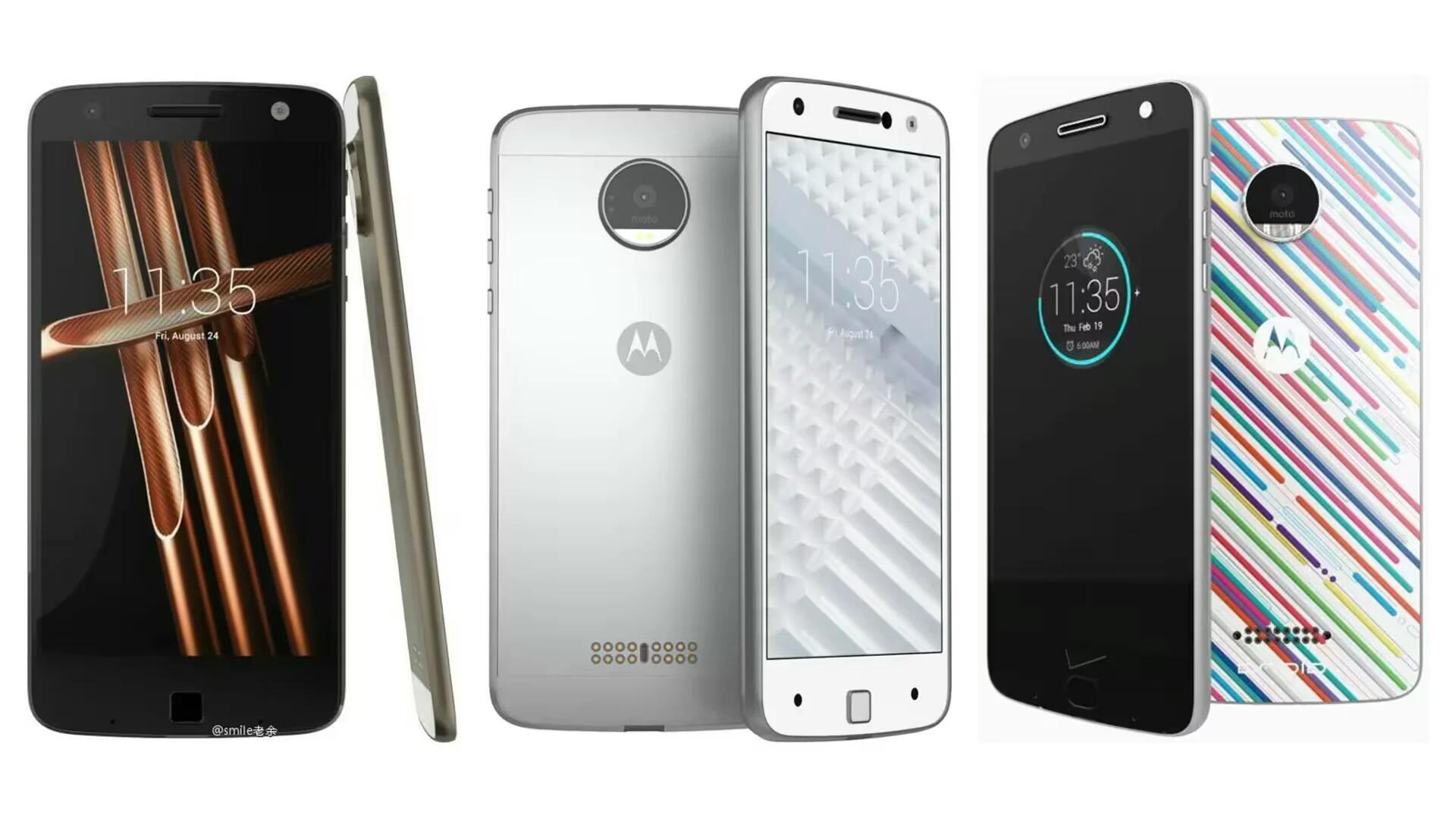 Motorola - Moto X (2016) & Droid Leaked Renders