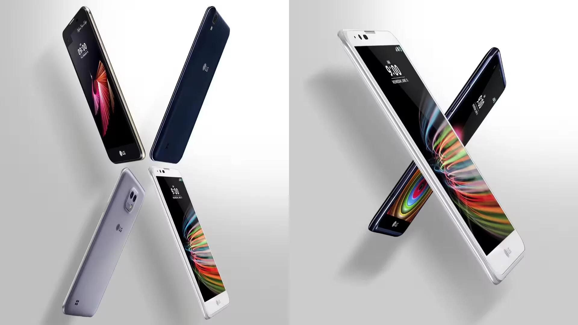 LG Launches Four New X Series Smartphones