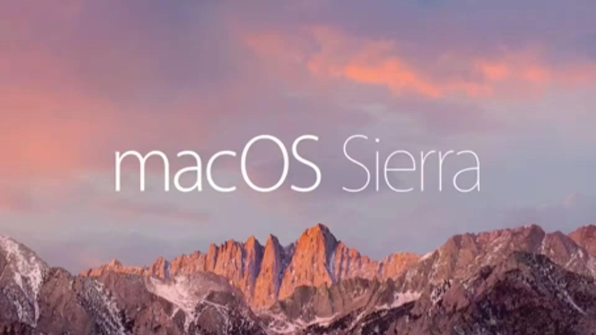 Apple macOS Sierra