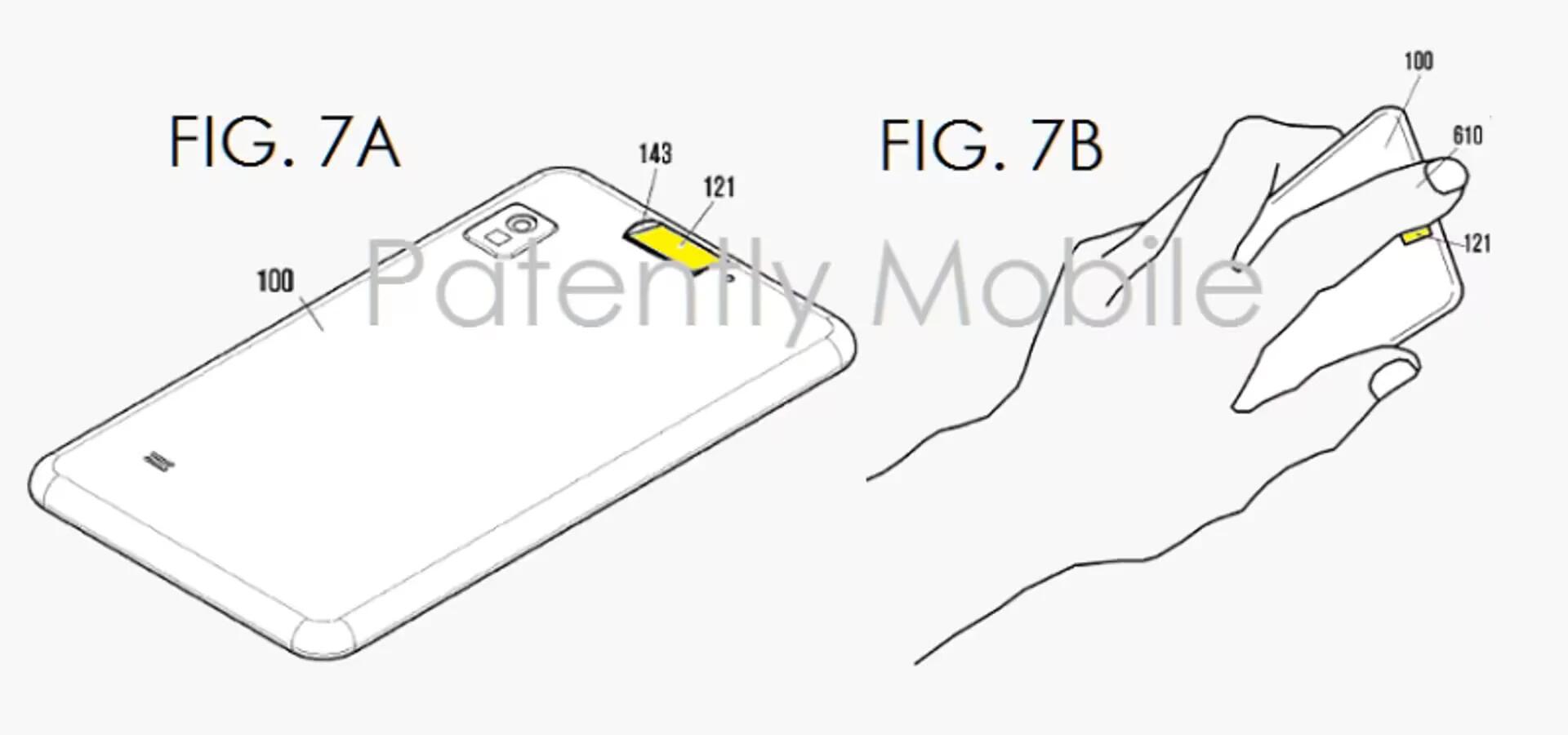 Samsung Fingerprint Scanner On Back