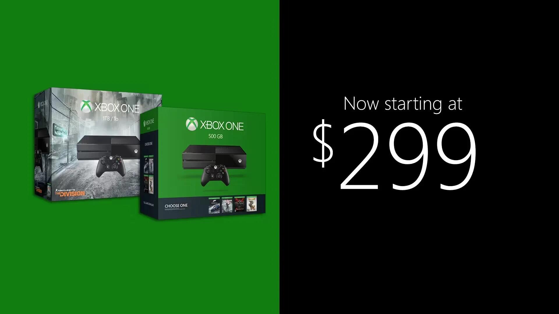 Xbox One Price Drops To $299 Ahead Of E3 2016
