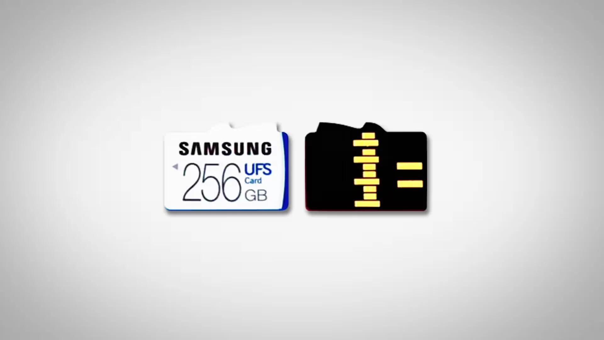 Samsung Unveils World’s First UFS 256GB Memory Card