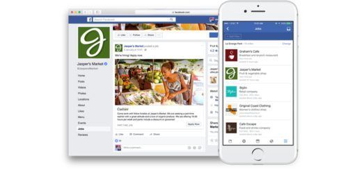 Facebook Jobs - Desktop & Mobile Experience