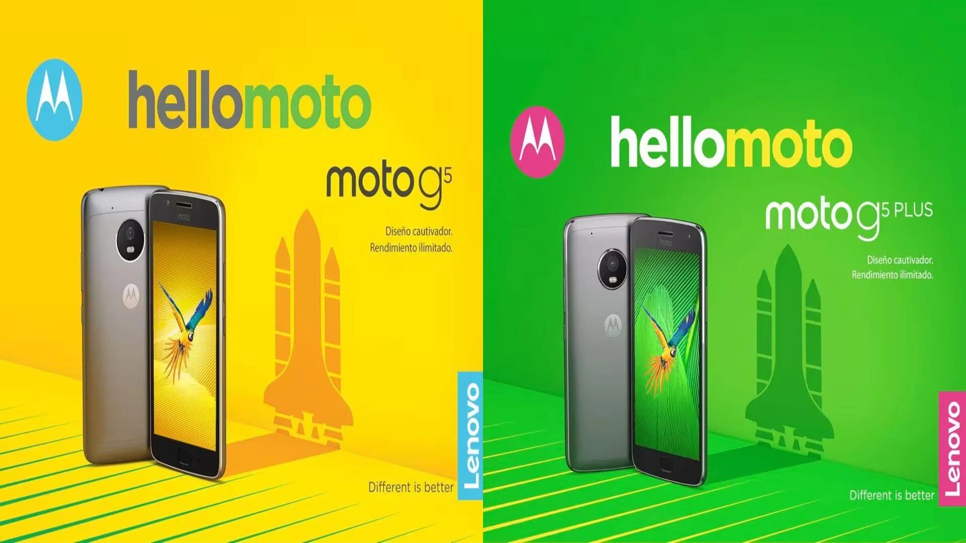 Moto G5 And G5 Plus Press Renders And Full Specs Leaked