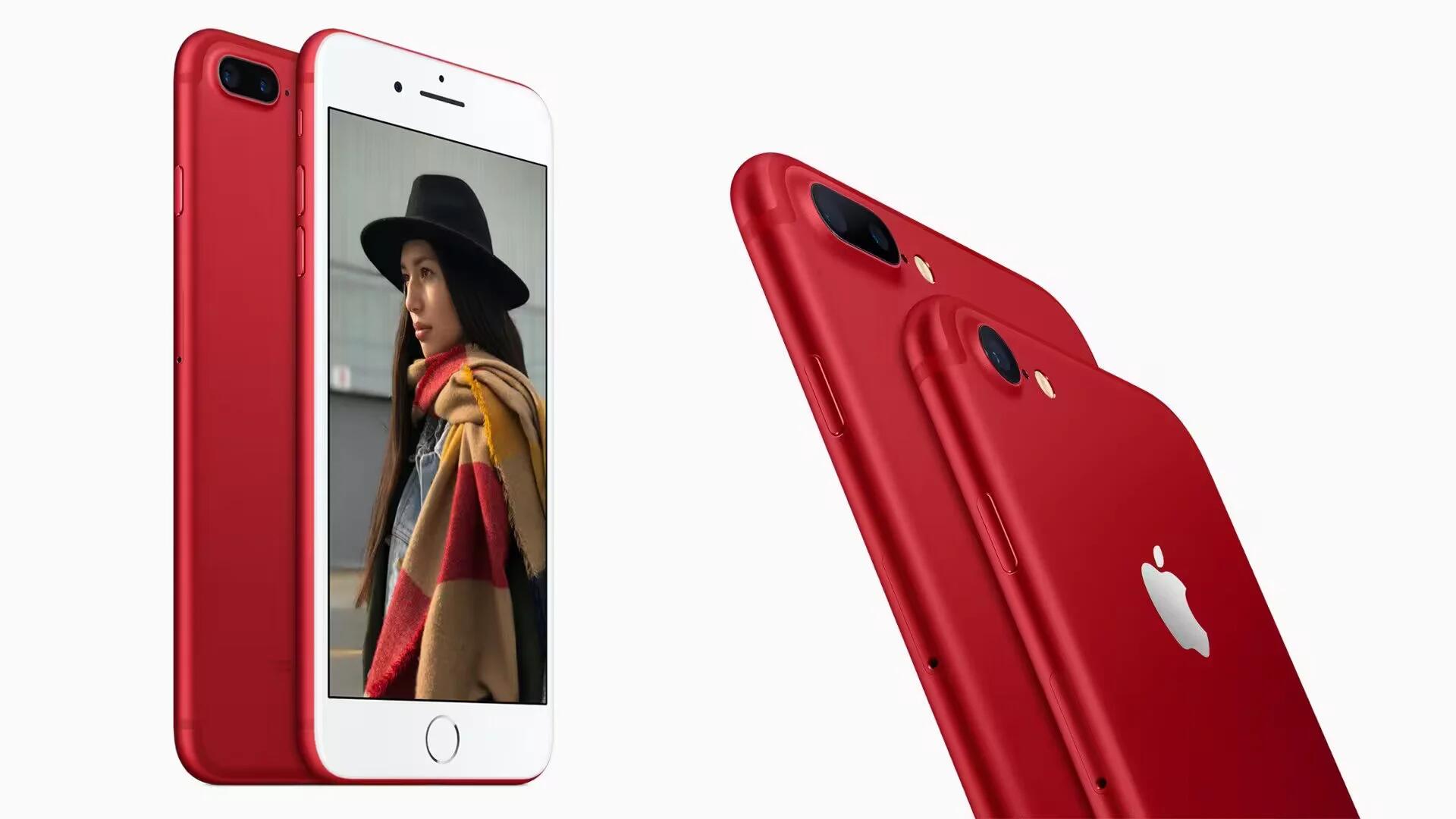 Apple Officially Launches Special Edition (Product)Red iPhone 7 And iPhone 7 Plus
