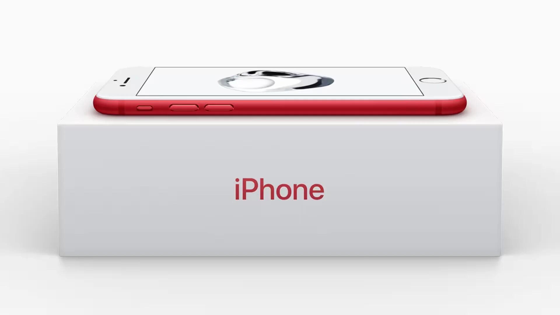 Apple iPhone 7 & iPhone 7 Plus Special Edition Product (RED)