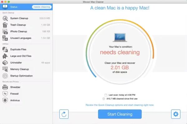 movavi mac cleaner review
