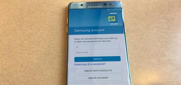 find my samsung account