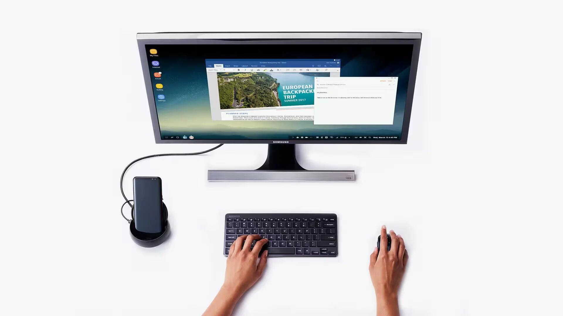 Samsung DeX Transforms Galaxy S8 Into Desktop