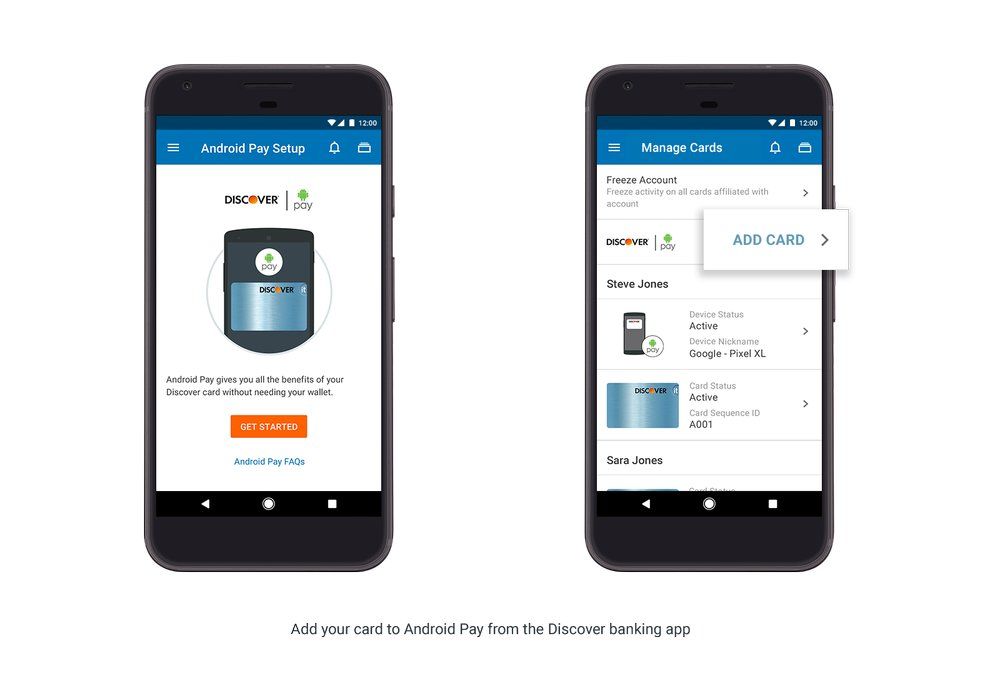 Android Pay Setup