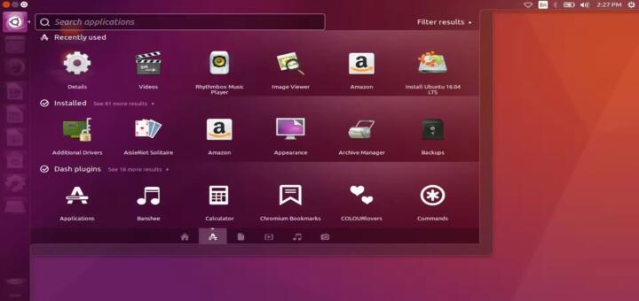 Ubuntu - Unity Desktop