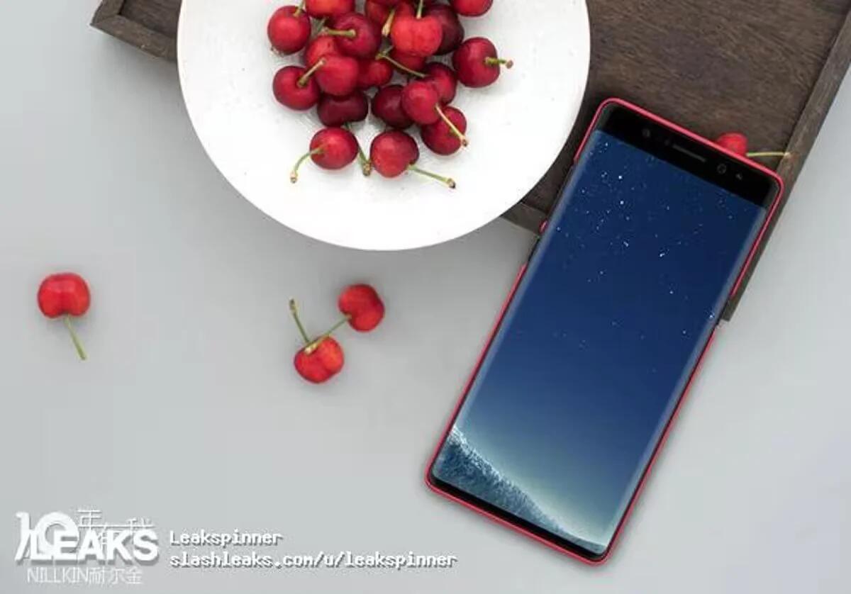 Samsung Galaxy Note 8 Render