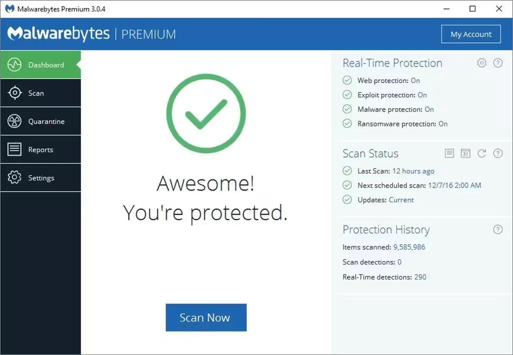 Malwarebytes Anti-Malware