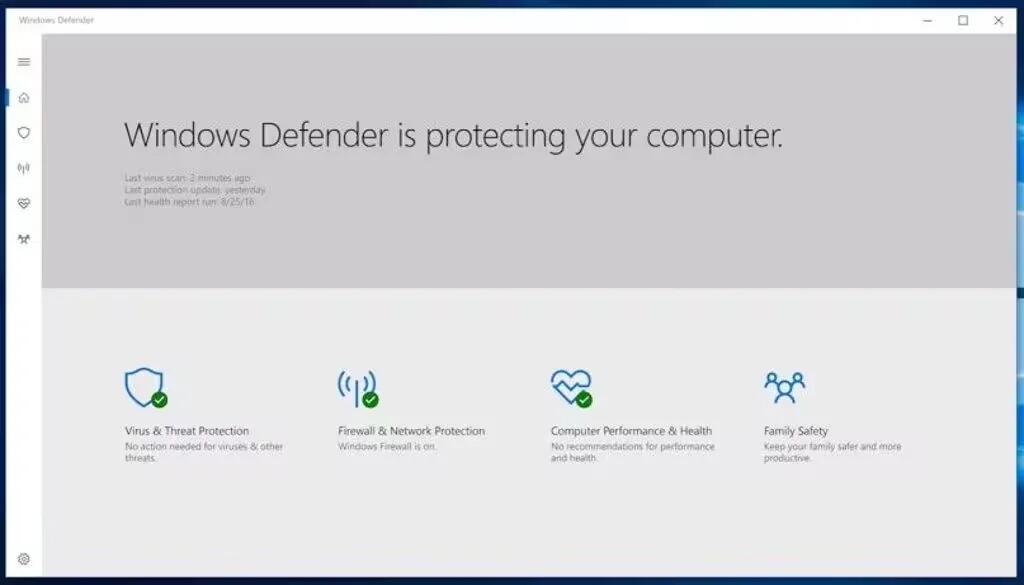 Microsoft Windows Defender