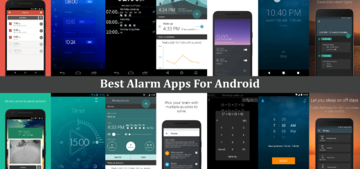 Android Alarm Clock Apps