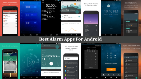 Android Alarm Clock Apps
