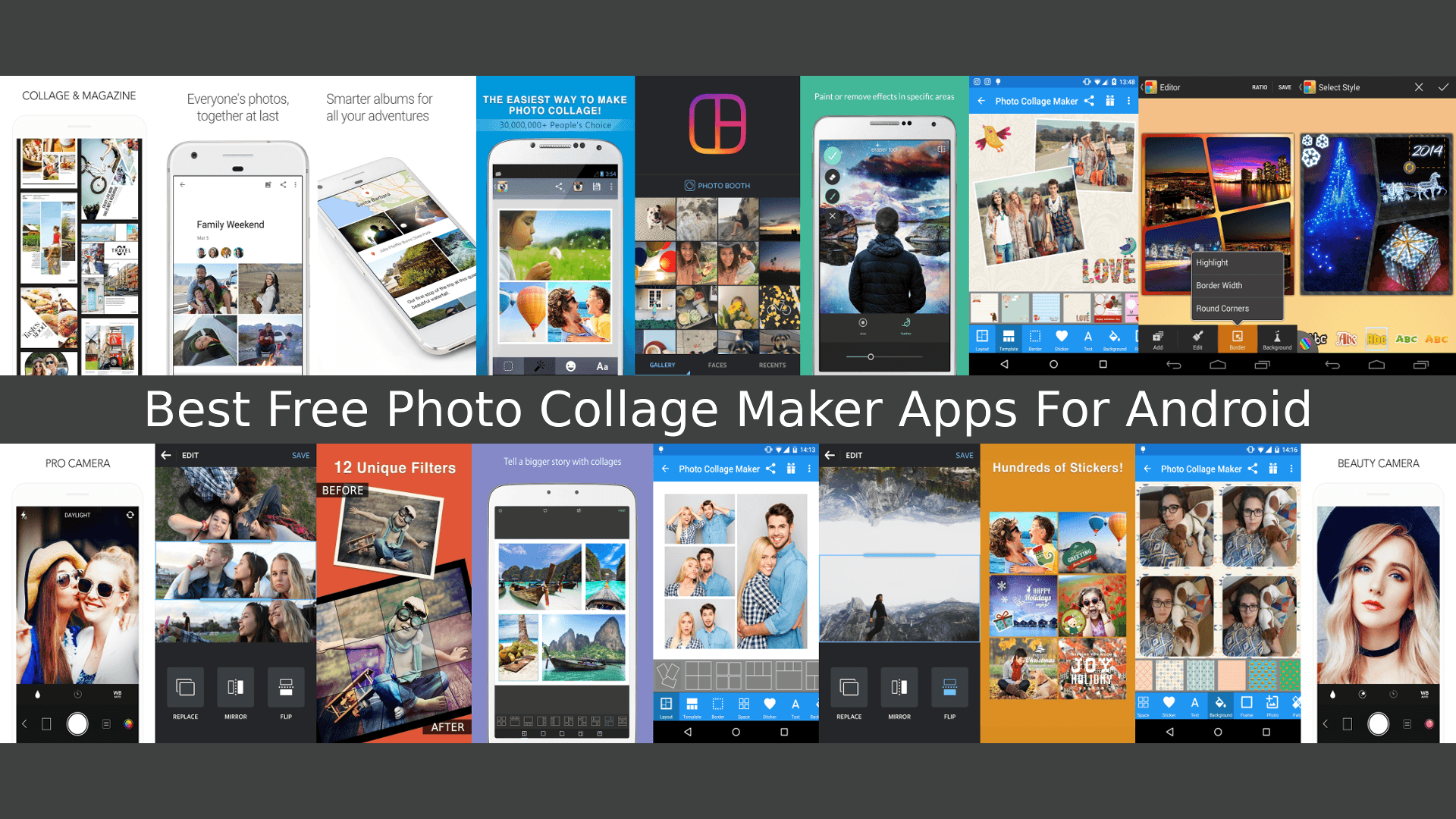 Android Photo Collage Apps