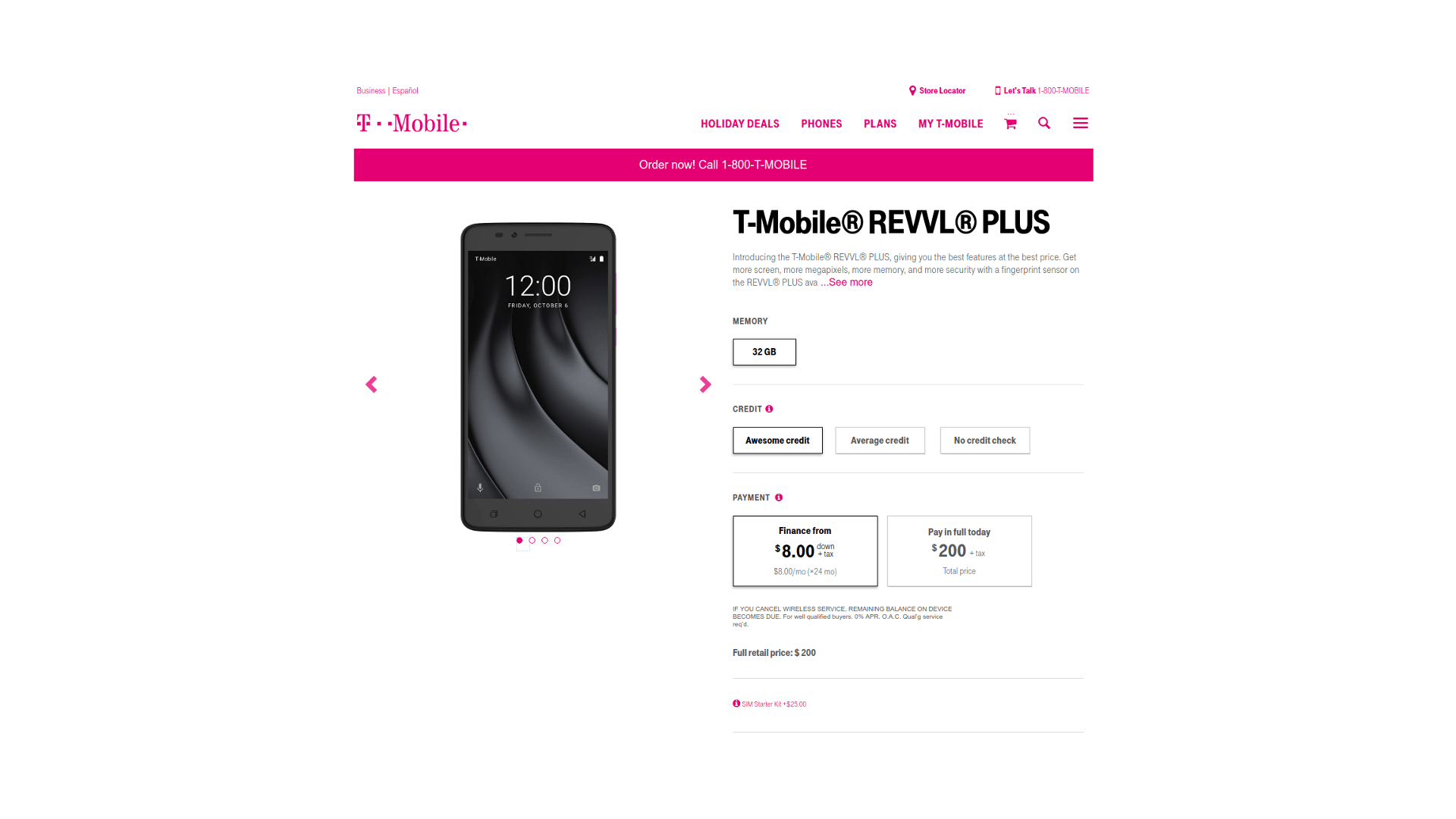 T-Mobile Revvl Plus
